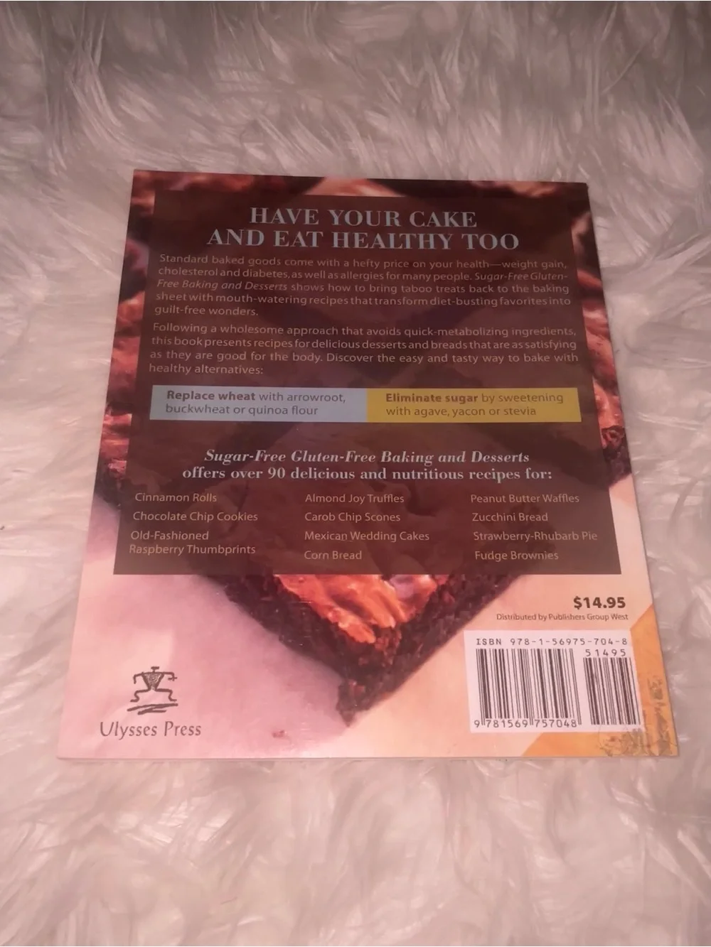Sugar-Free Gluten-Free Baking and Desserts by Kelly E. Keough Paperback Cookbook